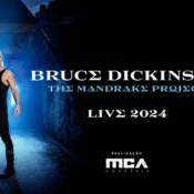 Bruce Dickinson em Brasília 2024 The Mandrake Project 27 de abril Opera Hall