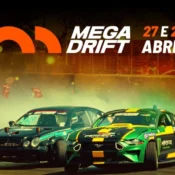 Campeonato Mega Drift Brasil em Brasília 27 e 28 de abril Estacionamento 1 do Parque da Cidade
